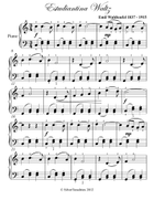 Estudiantina Waltz Easy Piano Sheet Music Combo Piano Method scores gallery preview page 3