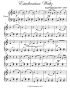 Estudiantina Waltz Easy Piano Sheet Music Combo Piano Method scores gallery preview page 4