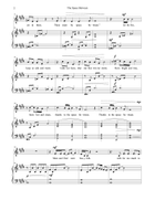 The Space Between Piano, Vocal scores gallery preview page 4