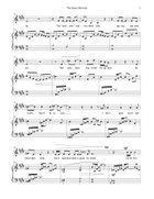 The Space Between Piano, Vocal scores gallery preview page 5