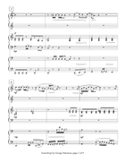 Something Piano scores gallery preview page 3
