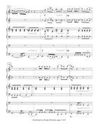 Something Piano scores gallery preview page 4