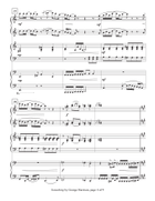 Something Piano scores gallery preview page 5