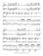 Something Piano scores gallery preview page 6