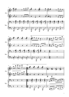 Hevenu Shalom Alechem 1 Piano, 4-Hands scores gallery preview page 3