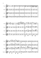 Puttin' On The Ritz Saxophone Quartet scores gallery preview page 4