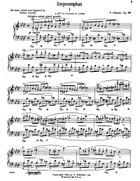 Chopin's Complete Impromptus Piano Solo scores gallery preview page 4