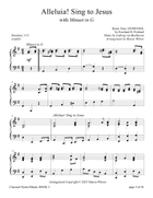 Classical Hymn Blends, BOOK 2 (A Collection of 14 Piano Solo Medleys) Piano Solo scores gallery preview page 5