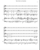 There Is More Love Somewhere 4-Part scores gallery preview page 3