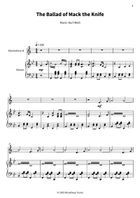 The Ballad of Mack the Knife Clarinet Solo scores gallery preview page 5