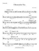 I Remember You String Quartet scores gallery preview page 3