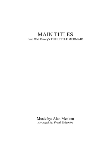 Main Titles
