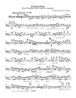 Concertino para Trombón tenor Opus 4.