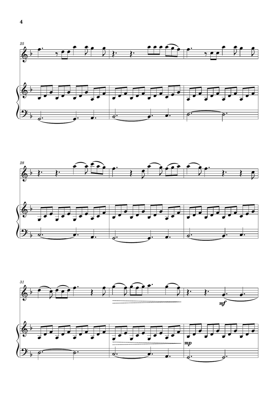 Ordinary Piano - Digital Sheet Music page 4
