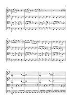 Sugar, We're Goin' Down String Quartet scores gallery preview page 3