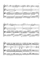 Sugar, We're Goin' Down String Quartet scores gallery preview page 5