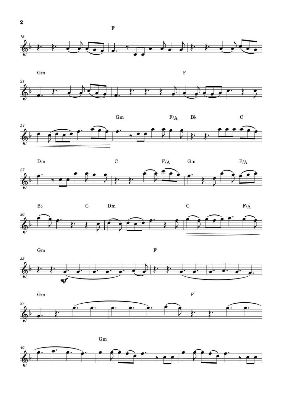 Ordinary Oboe Solo - Digital Sheet Music page 2
