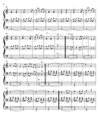 Cuatro Cantigas (easy pedal) Organ Solo scores gallery preview page 5