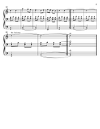 Cuatro Cantigas (easy pedal) Organ Solo scores gallery preview page 6