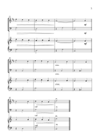 It Came Upon the Midnight Clear for Clarinet, Basssoon and Piano Woodwind Duet scores gallery preview page 3