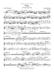 Elegy in the Baroque Style - Clarinet 1
