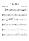 Jingle Bells - Violin in E Major (Intermediate With Chords)