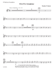 First Five Symphony - Baritone Saxophone