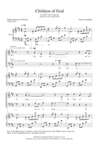 Children of God 4-Part scores gallery preview page 3