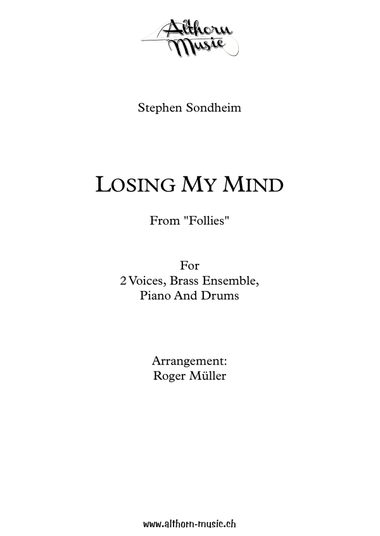 Losing My Mind