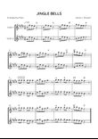 Jingle Bells - Violin Duet in E Major (Easy With Chords)