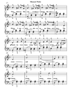 Missouri Waltz Easy Piano Sheet Music Combo Piano Method scores gallery preview page 5