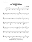 The Band of Bands (arr. Quincy Hilliard) - Bass Clarinet