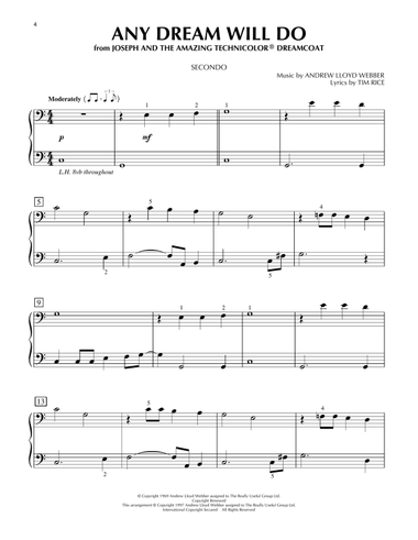 Any Dream Will Do (from Joseph And The Amazing Technicolor Dreamcoat)