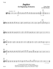 Jupiter for Beginning Orchestra (arr. Dion Morales) - Viola