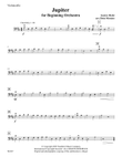 Jupiter for Beginning Orchestra (arr. Dion Morales) - Cello