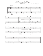 Christmas Duets for All Bass Clef Instruments (2nd Edition) Bass Clef Instrument scores gallery preview page 6