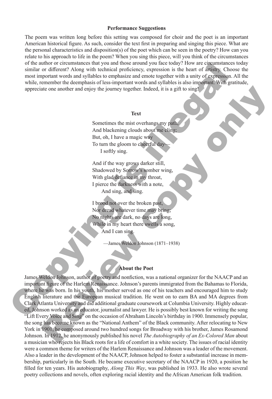 The Gift to Sing (Choral Score) Divisi - Sheet Music page 2