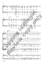 The Gift to Sing (Choral Score) Divisi scores gallery preview page 4