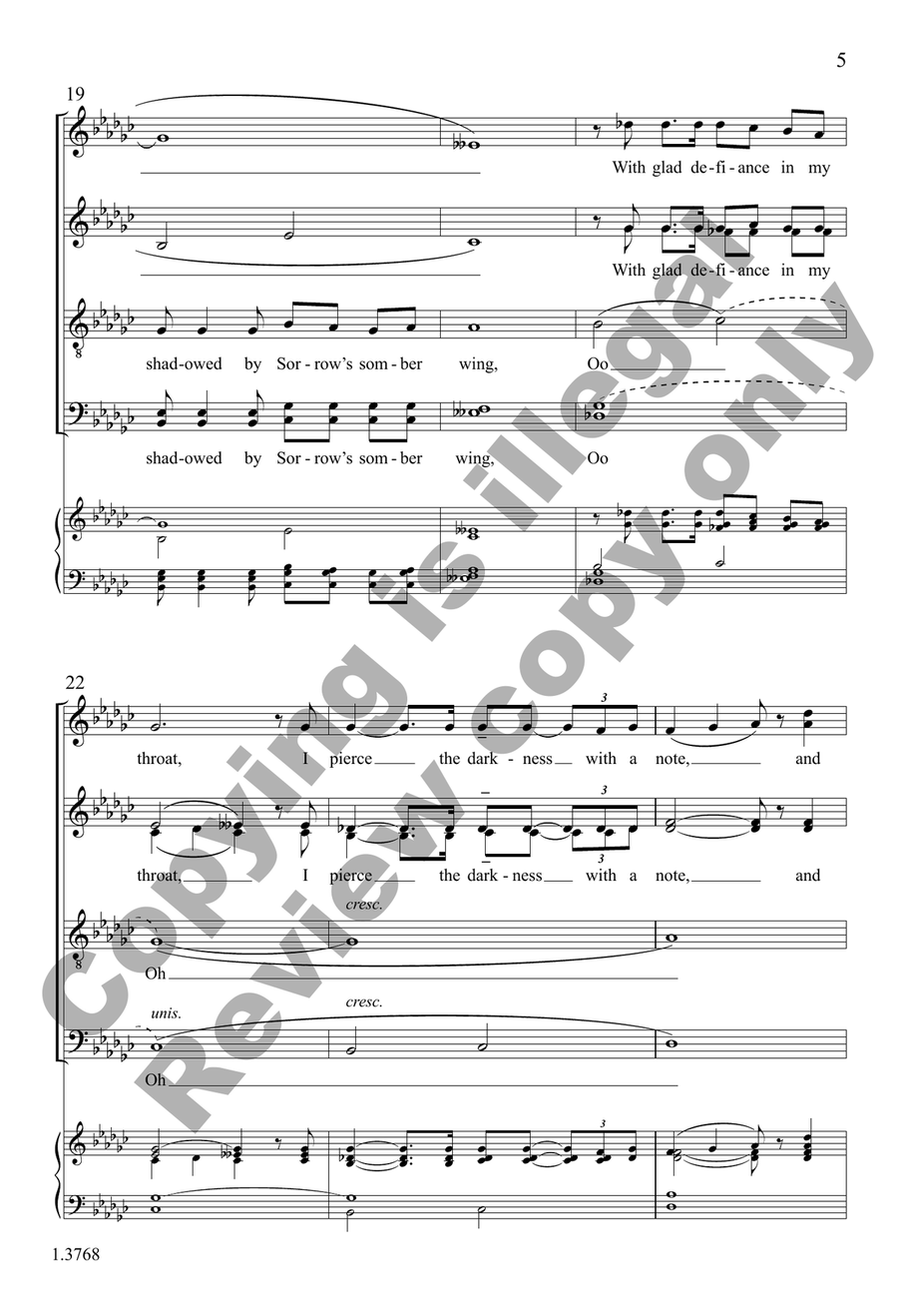 The Gift to Sing (Choral Score) Divisi - Sheet Music page 5