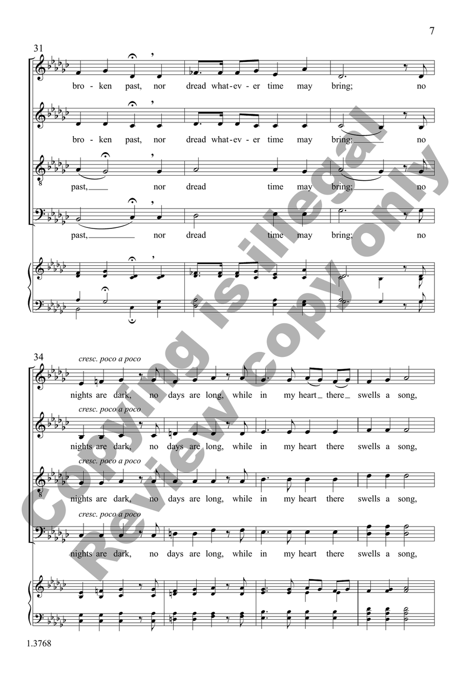 The Gift to Sing (Choral Score) Divisi - Sheet Music page 7