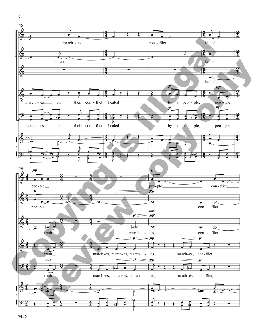 Lincoln Divisi - Sheet Music page 8