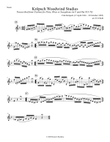 Kröpsch Studies For Flute Sax Oboe Transcribed F and Dm 53 to 78