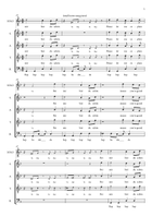 Bei Mir Bist Du Schoen (Means That You're Grand) 4-Part scores gallery preview page 3