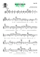 Manchild Acoustic Guitar scores gallery preview page 5
