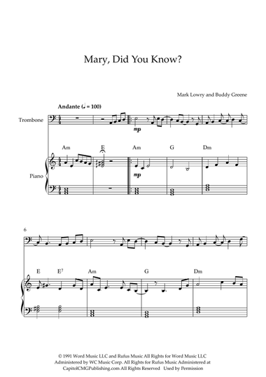 Mary, Did You Know?