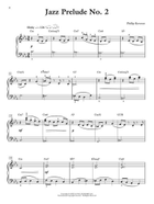 Jazz Preludes for Piano Piano Solo scores gallery preview page 5