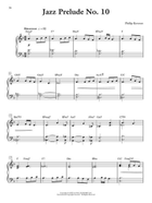 Jazz Preludes for Piano Piano Solo scores gallery preview page 6