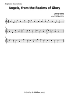 Angels, from the Realms of Glory - For beginner orchestra with chords Large Ensemble scores gallery preview page 6