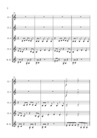 Crazy Train Clarinet Quintet scores gallery preview page 6