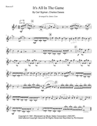 It's All In The Game Brass Ensemble scores gallery preview page 3